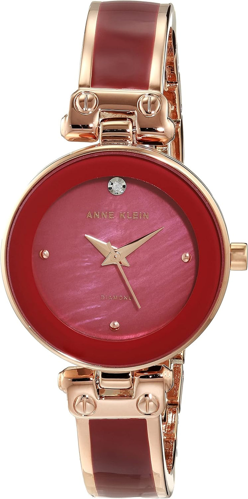 Women's Diamond-Accent Bangle Watch