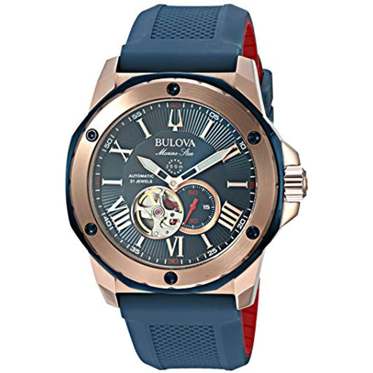 Marine Star Men's Automatic Watch with Blue Dial