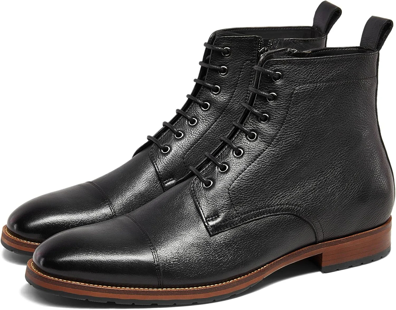 Men's Leather Chukka Dress Boots – Stylish and Casual Footwear for Men