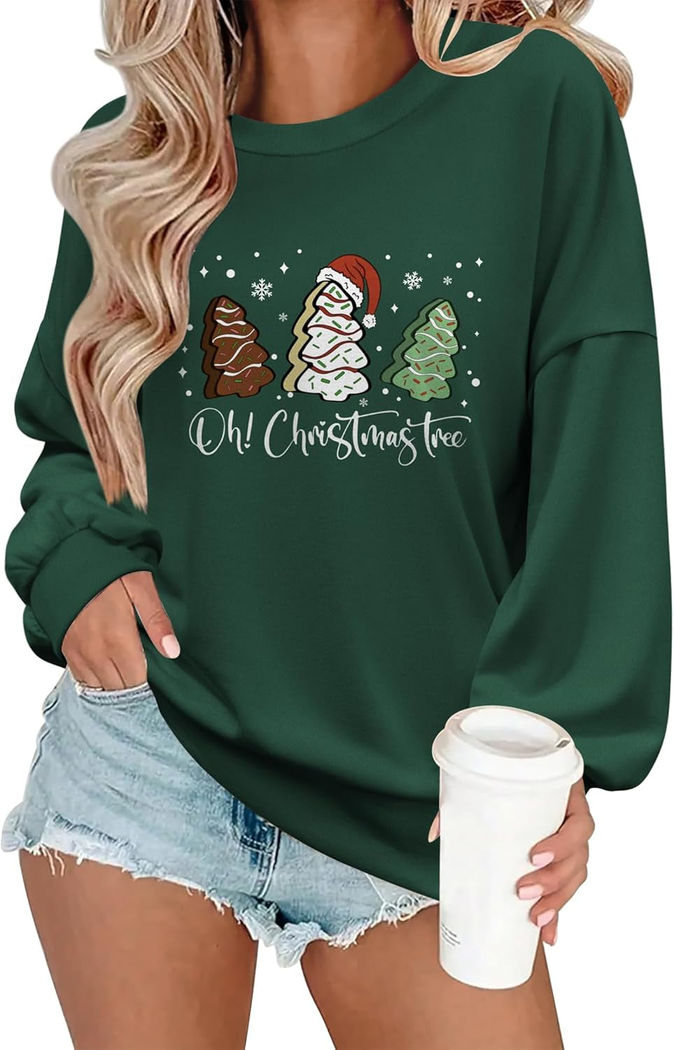 Women's Y2K Christmas Crewneck Sweatshirt