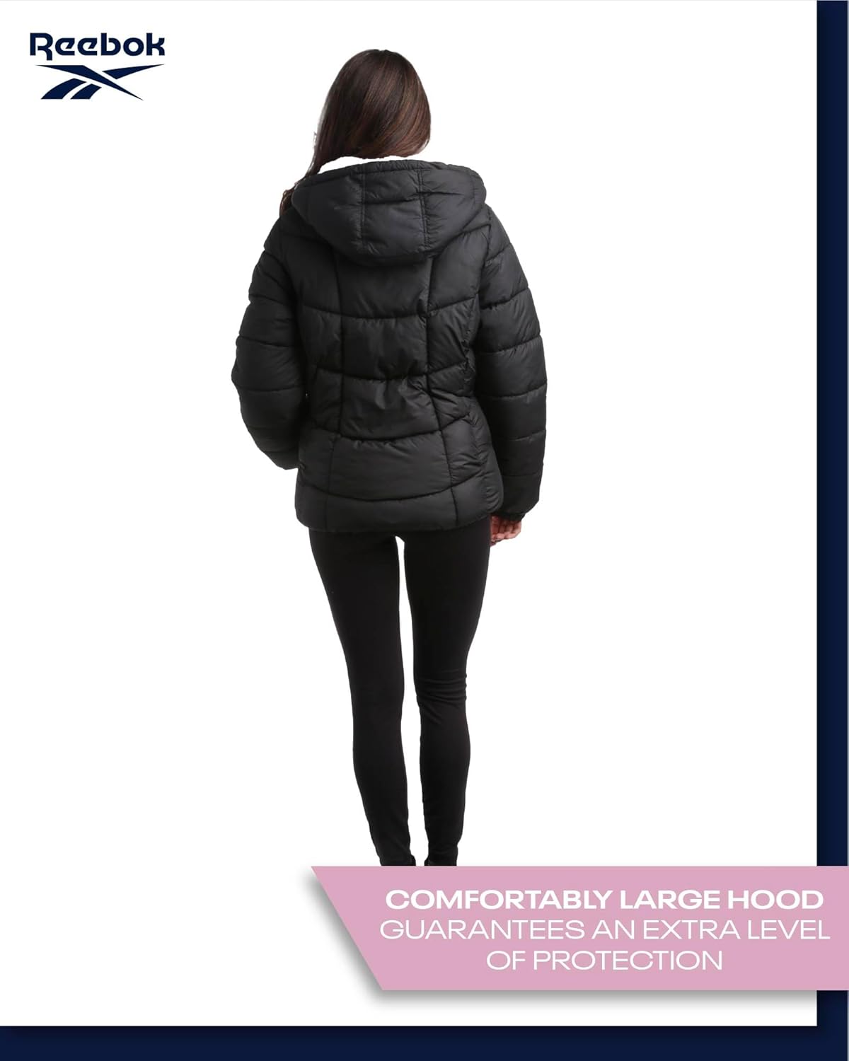 Women's Winter Jacket - Heavyweight Quilted Puffer Parka Coat with Sherpa Lining