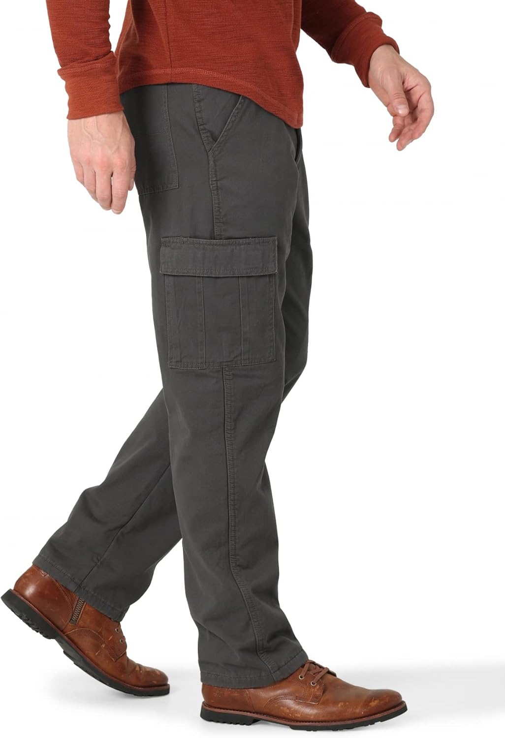 Men's Cargo Pants with Fleece Lining