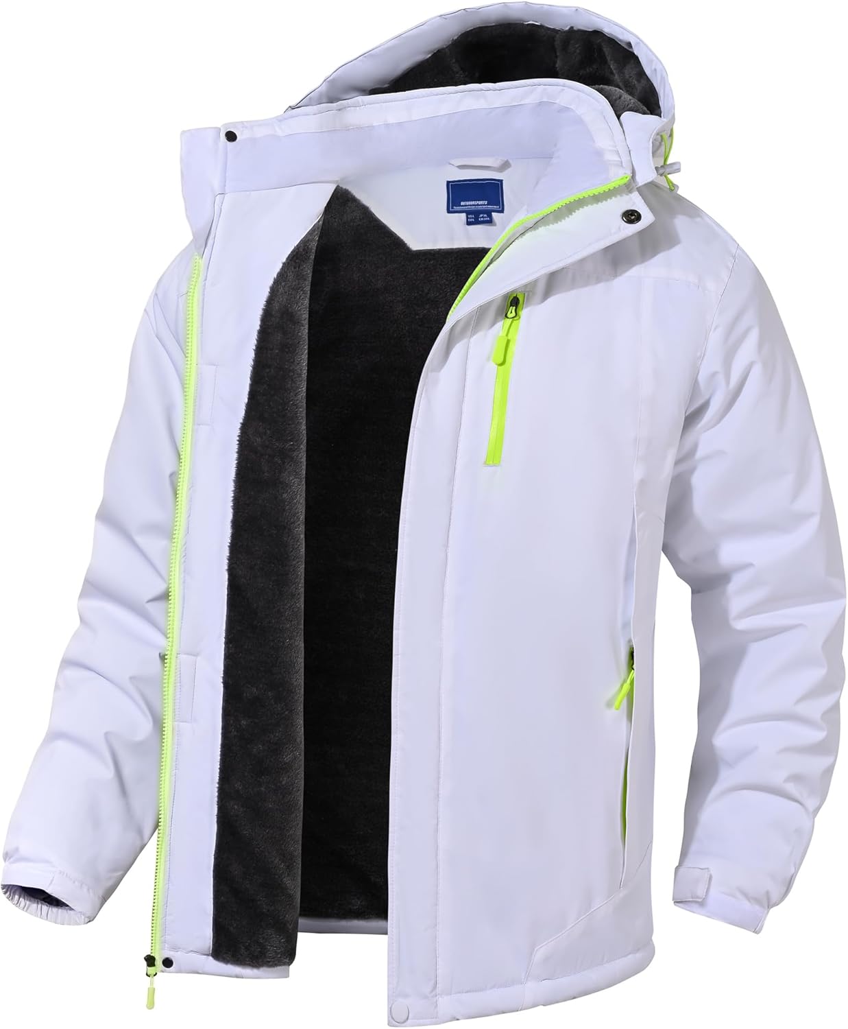 Men's Winter Snow Jacket - Waterproof, Windproof Mountain Rain Coat