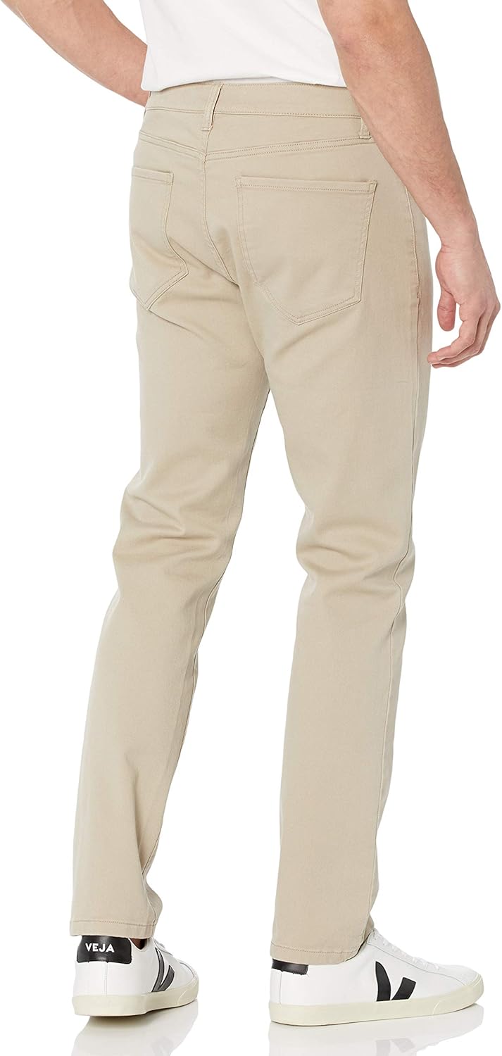 Men's Slim-Fit Jeans - Light Khaki Brown