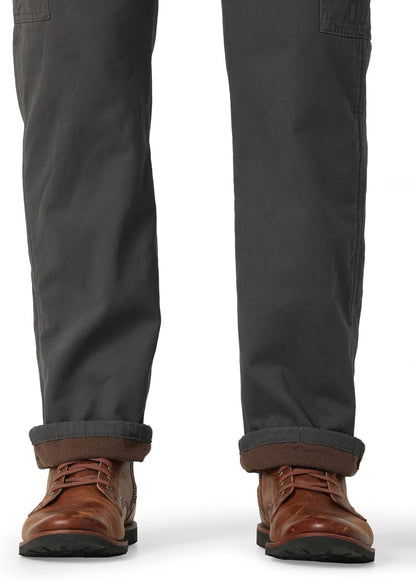 Men's Cargo Pants with Fleece Lining