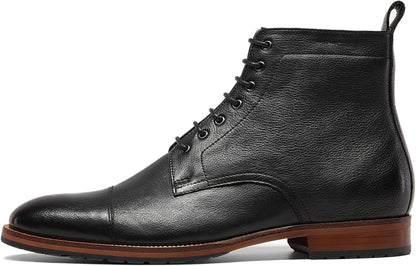 Men's Leather Chukka Dress Boots – Stylish and Casual Footwear for Men