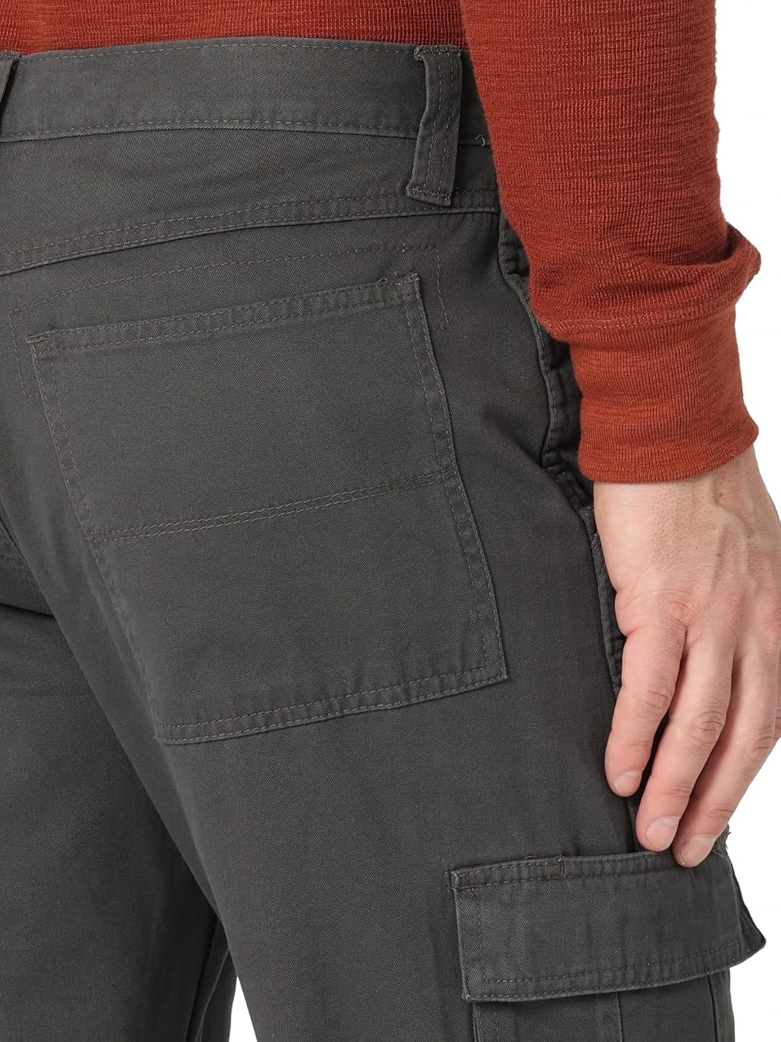 Men's Cargo Pants with Fleece Lining