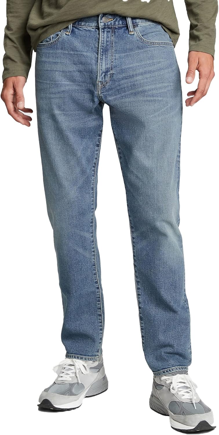 Men's Relaxed Tapered Denim Jeans