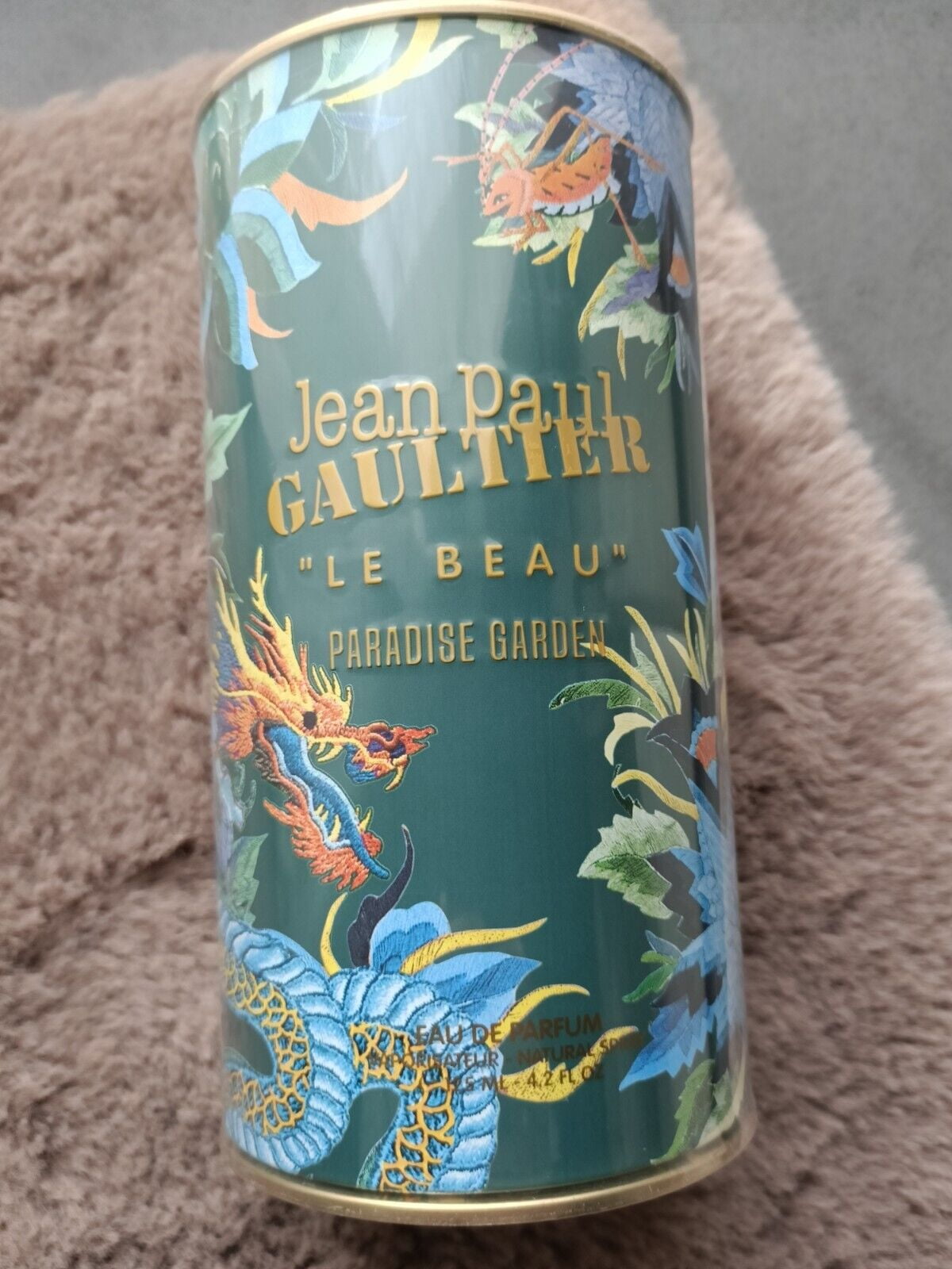 Jean Paul Gaultier Le Beau Paradise Garden Eau De Parfum Spray for Men, 4.2 oz