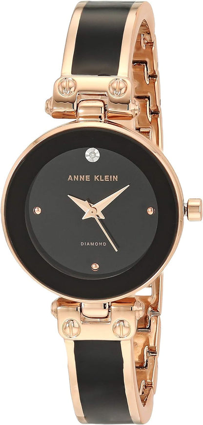 Women's Diamond-Accent Bangle Watch